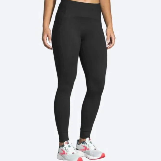 Brooks Laufhosen>Momentum Termal Tight Schwarz