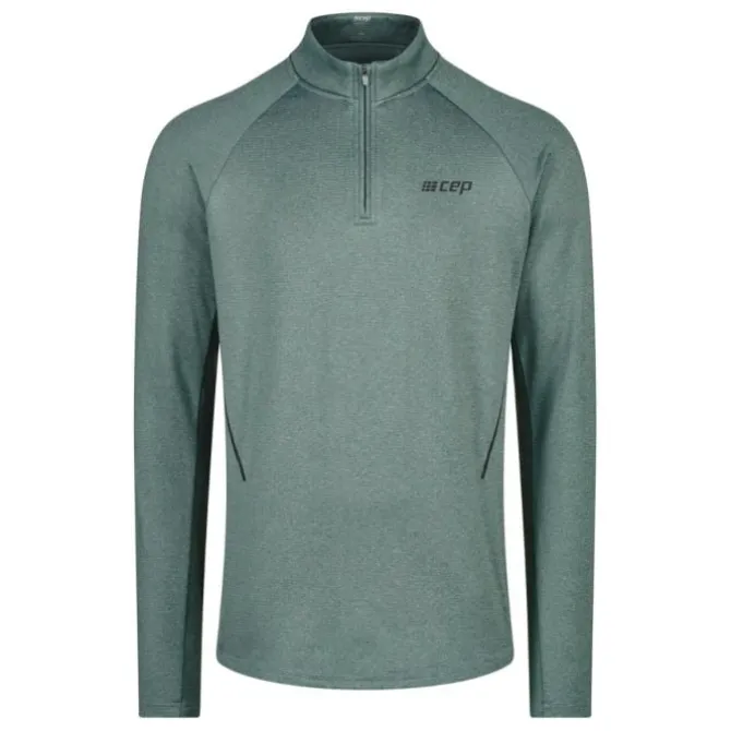 CEP Laufshirts>Cold Weather Zip LS Shirt Grau