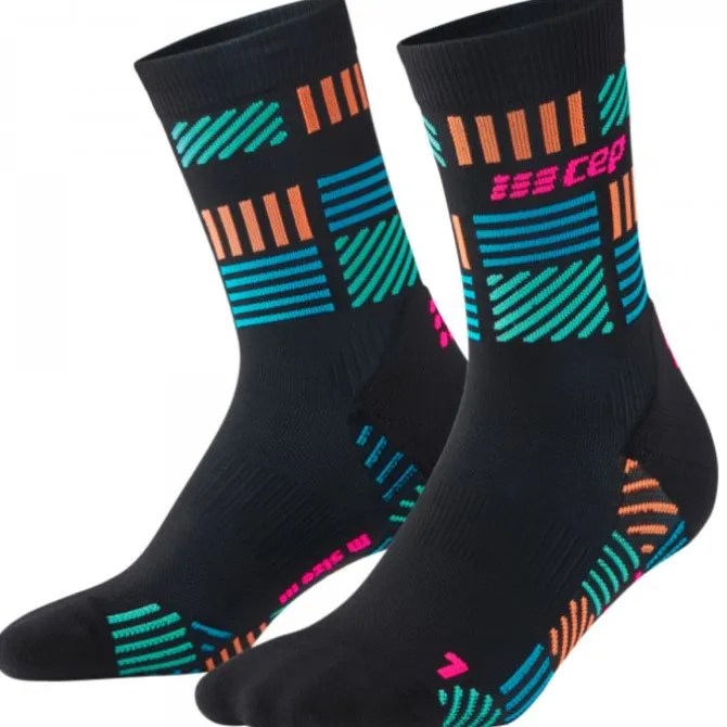 CEP Socken & Strümpfe | Laufsocken>The Run Limited 2024 Mid Cut Sock Schwarz