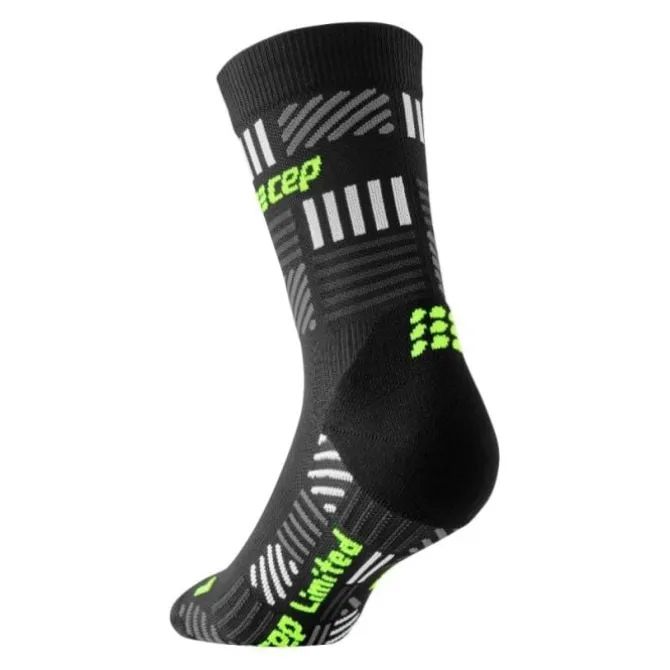 CEP Socken & Strümpfe | Laufsocken>The Run Limited 2024 Mid Cut Sock Schwarz