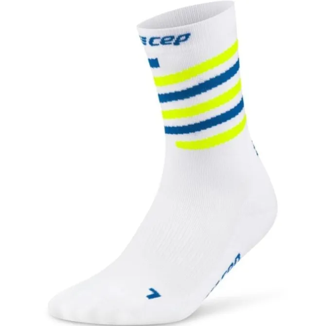 CEP Socken & Strümpfe | Laufsocken>The Run Limited 2024 Mid Cut Sock Weiß