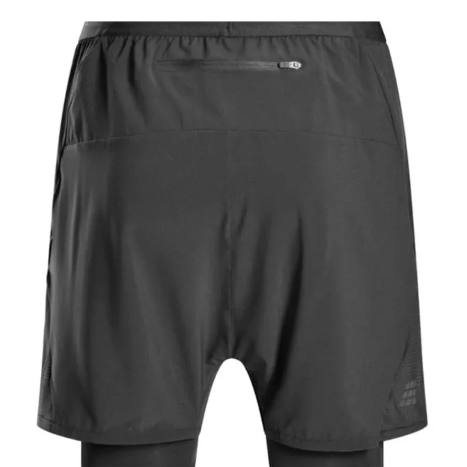 CEP Laufshorts>The Run Shorts 2in1 Schwarz