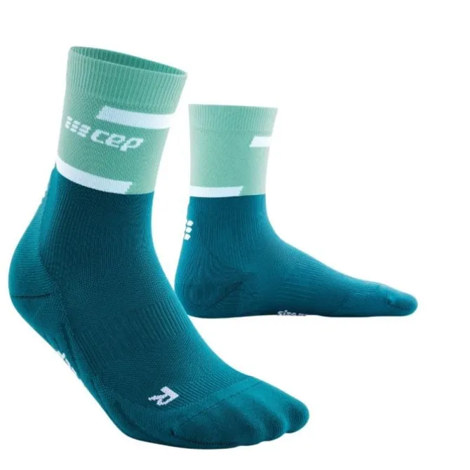 CEP Socken & Strümpfe | Laufsocken>The Run Socks Mid Cut V4 Blau