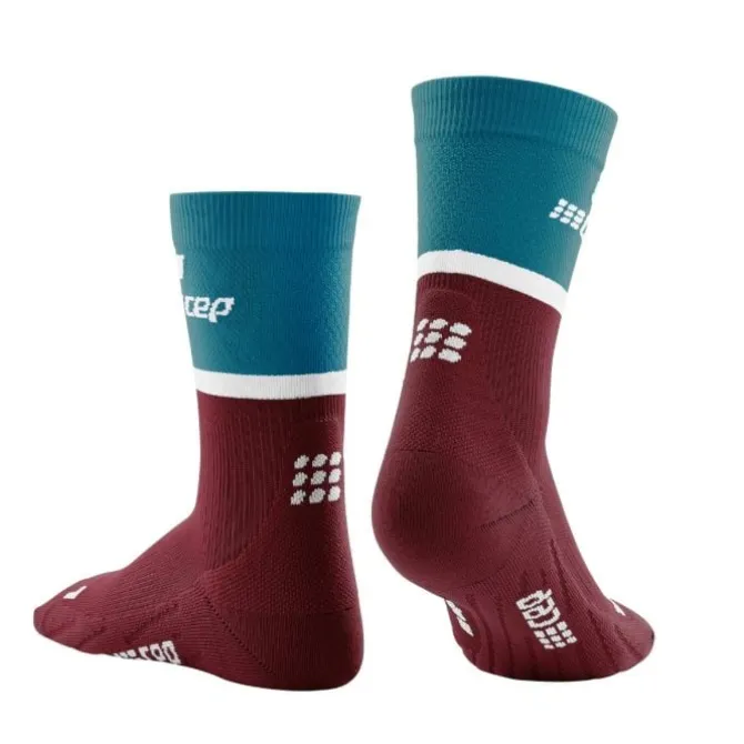 CEP Socken & Strümpfe | Laufsocken>The Run Socks Mid Cut V4 Rot