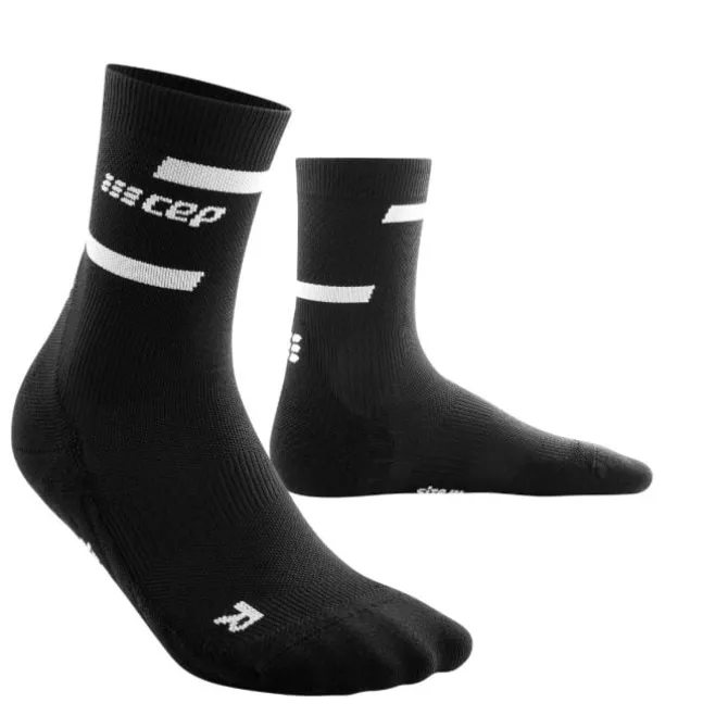 CEP Socken & Strümpfe | Laufsocken>The Run Socks Mid Cut V4 Schwarz