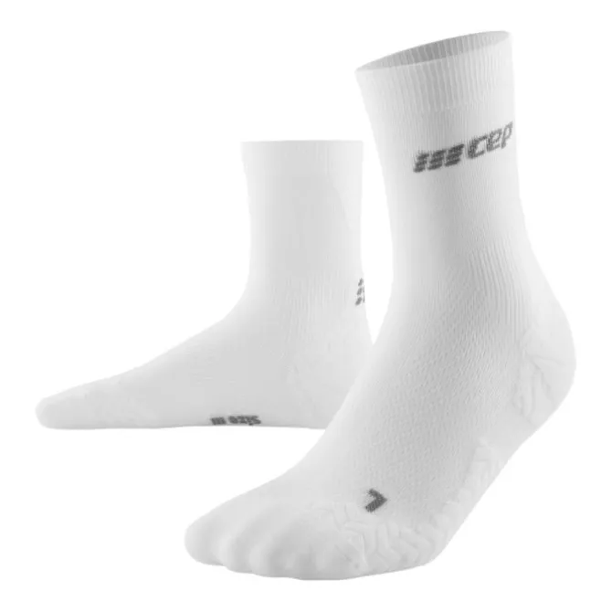 CEP Socken & Strümpfe | Laufsocken>Ultralight Compression Mid Cut Socks Weiß