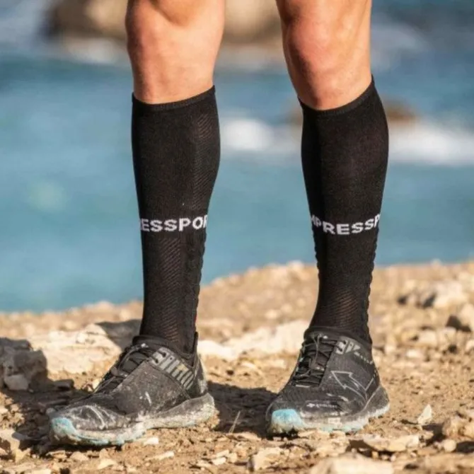 Compressport Socken & Strümpfe | Laufsocken>Full Sock Run Schwarz