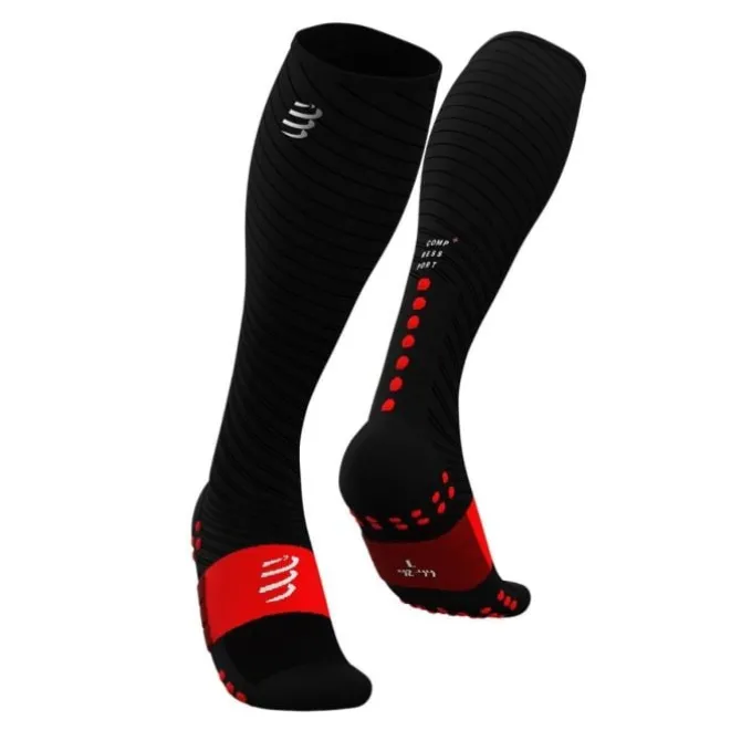 Compressport Socken & Strümpfe | Laufsocken>Full Socks Recovery Schwarz