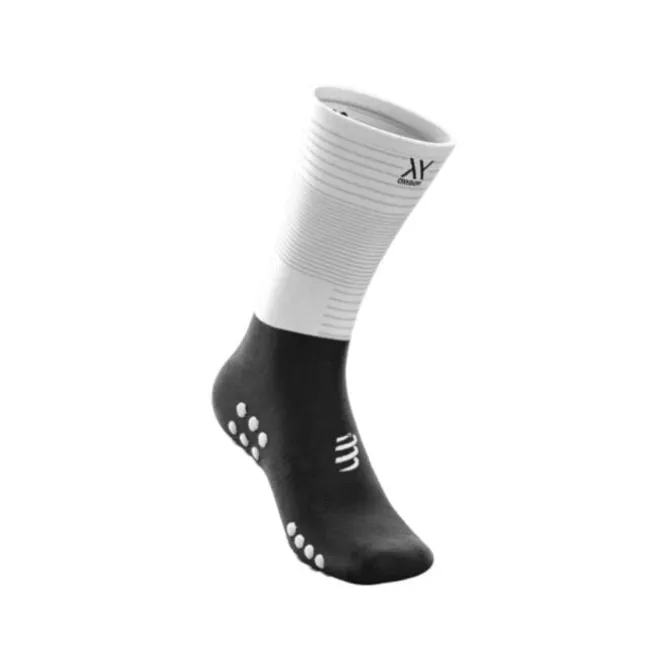 Compressport Socken & Strümpfe | Laufsocken>Mid Compression Socks Weiß