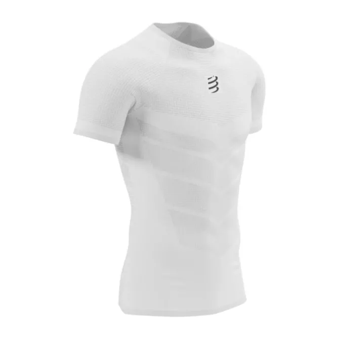 Compressport Laufshirts>On/Off SS T-shirt Weiß