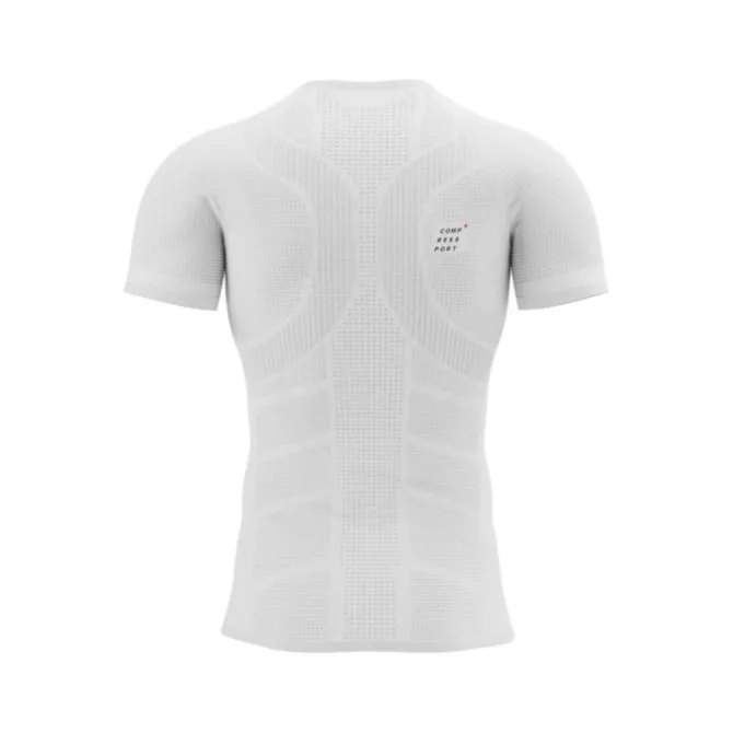 Compressport Laufshirts>On/Off SS T-shirt Weiß