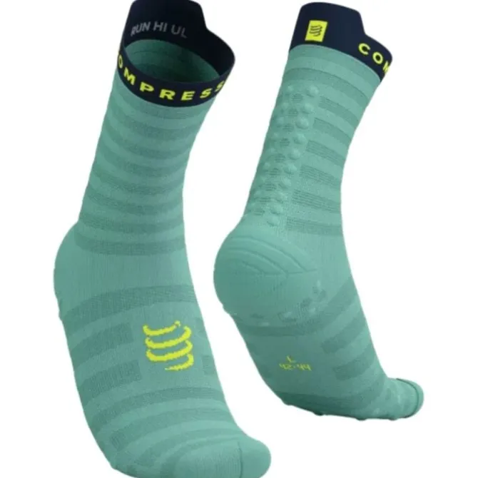 Compressport Socken & Strümpfe | Laufsocken>Pro Racing Socks v4.0 Ultralight Run High Blau