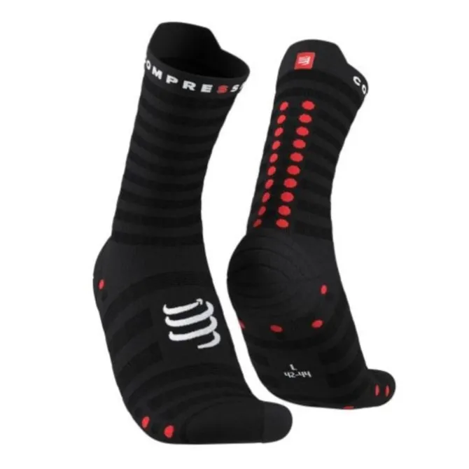 Compressport Socken & Strümpfe | Laufsocken>Pro Racing Socks v4.0 Ultralight Run High Schwarz