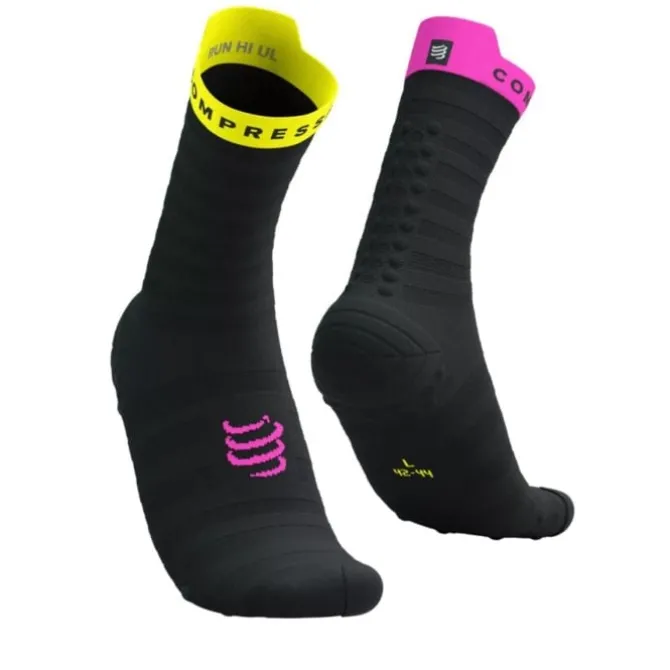 Compressport Socken & Strümpfe | Laufsocken>Pro Racing Socks v4.0 Ultralight Run High Schwarz