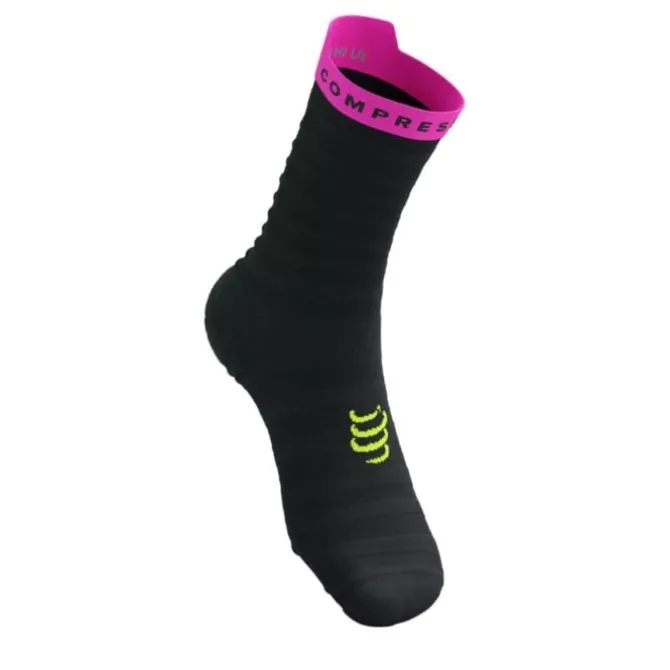 Compressport Socken & Strümpfe | Laufsocken>Pro Racing Socks v4.0 Ultralight Run High Schwarz