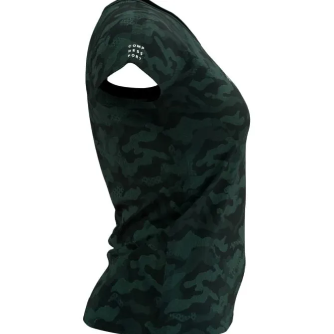 Compressport Laufshirts>Training SS T-shirt Grün