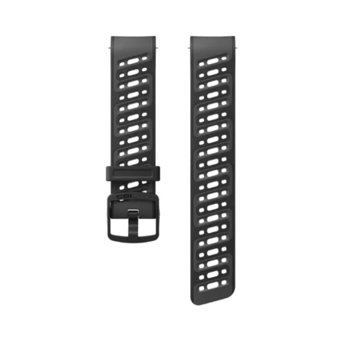 Coros Uhrenarmbänder>Acc Pace Pro Band (Silicone) Schwarz