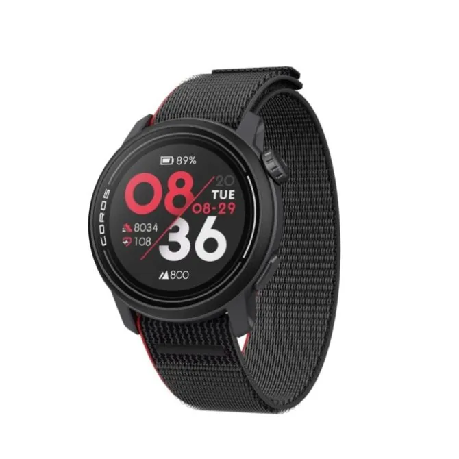 Coros Laufuhren / Pulsuhren>Pace 3 (Nylon Band) Schwarz
