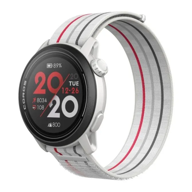 Coros Laufuhren / Pulsuhren>Pace 3 (Nylon Band) Weiß