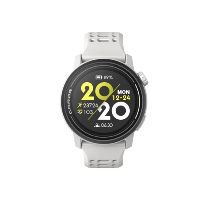 Coros Laufuhren / Pulsuhren>Pace 3 (Silicone Band) Weiß