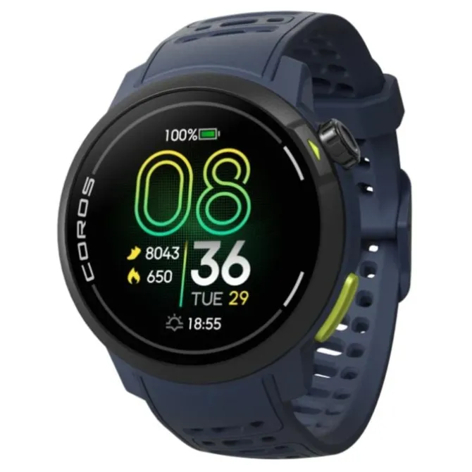 Coros Laufuhren / Pulsuhren>Pace Pro (Silicone Band) Blau