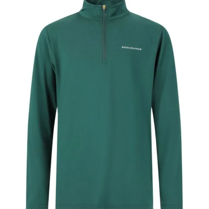 Endurance Langarmshirts>Ailan Midlayer Grün