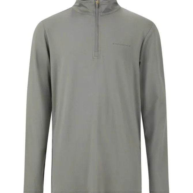 Endurance Langarmshirts>Ailan Midlayer Grau