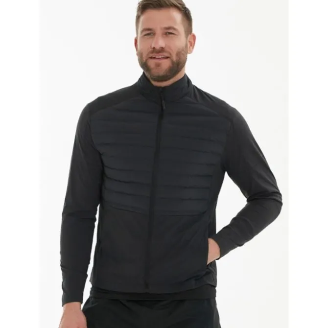 Endurance Laufjacken>Benst Hybrid Jacket - Primaloft Schwarz