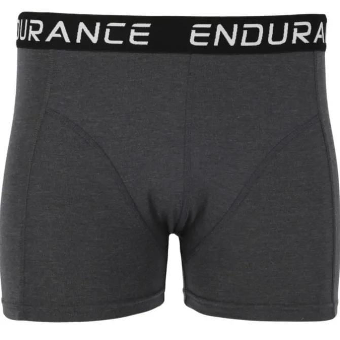 Endurance Laufunterwäsche>Burke Boxer - 3 Pack Grau