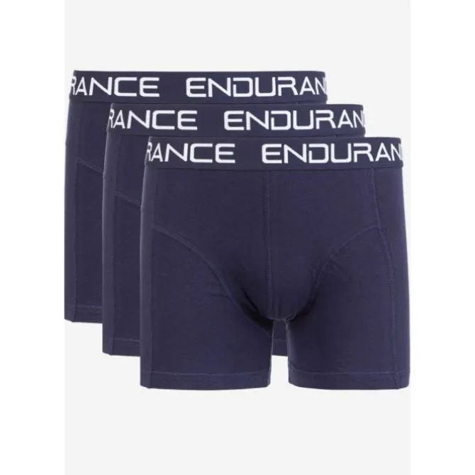 Endurance Laufunterwäsche>Burke Boxershorts 3-Pack Blau