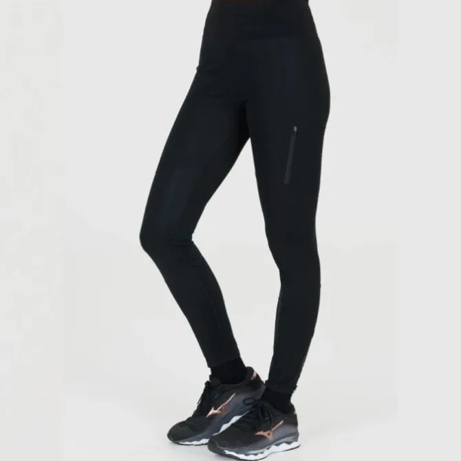 Endurance Laufhosen>Elinor Windblock Tights Schwarz