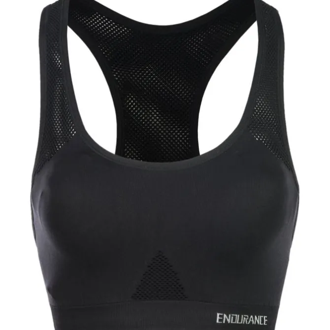 Endurance Sport-bhs>George West Bra Schwarz