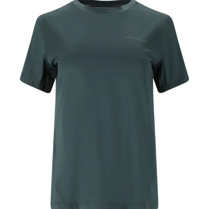 Endurance Laufshirts>Nan S/S Tee Grün