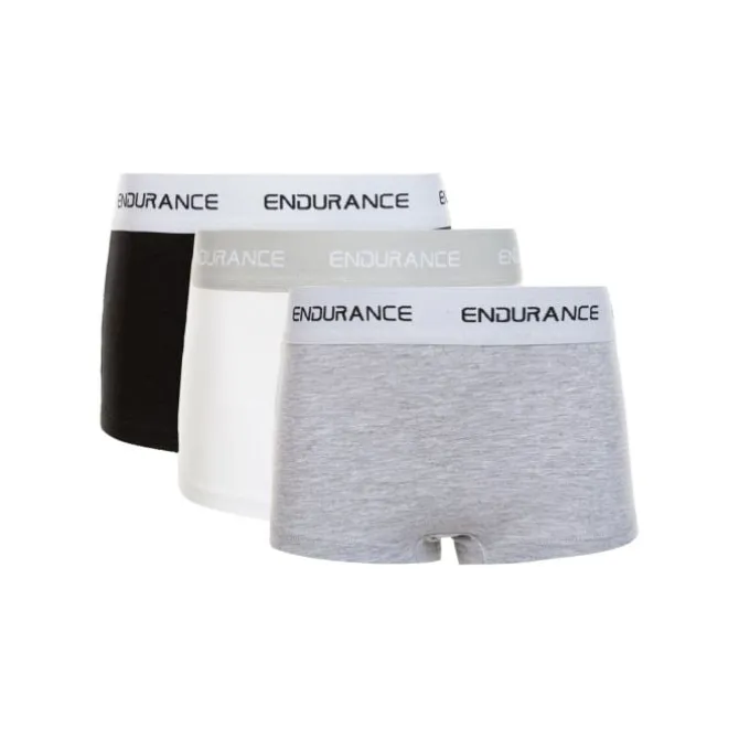 Endurance Laufunterwäsche>Wibow Hot Pants 3-Pack Weiß