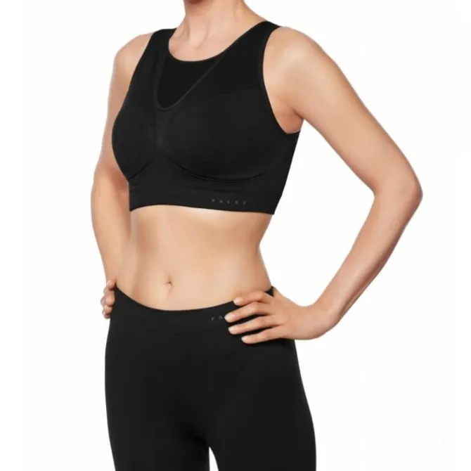 Falke Sport-bhs>Bra Top Cup C/D Schwarz