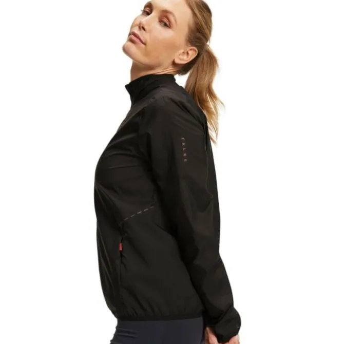 Falke Laufjacken>Core Windproof Jacket Schwarz
