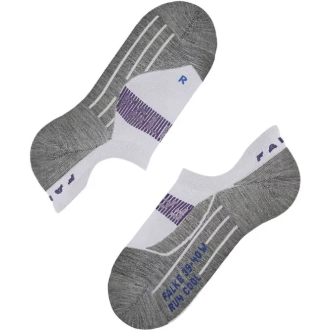 Falke Socken & Strümpfe | Laufsocken>RU4 Endurance Cool Invisible Weiß