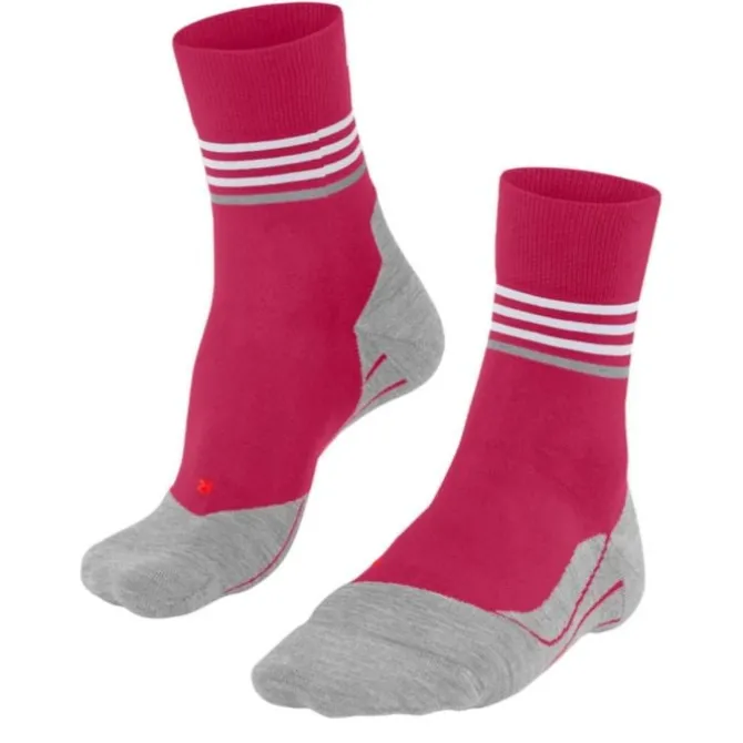 Falke Socken & Strümpfe | Laufsocken>RU4 Endurance Reflect Rot-violett