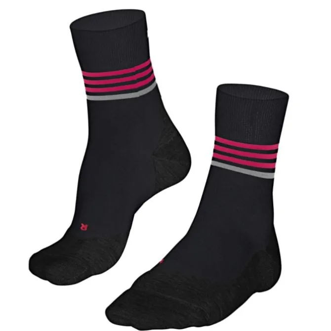 Falke Socken & Strümpfe | Laufsocken>RU4 Endurance Reflect Schwarz