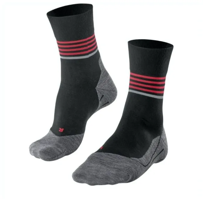 Falke Socken & Strümpfe | Laufsocken>RU4 Endurance Reflect Socks Schwarz