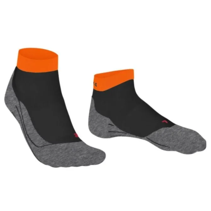 Falke Socken & Strümpfe | Laufsocken>RU4 Endurance Short Schwarz