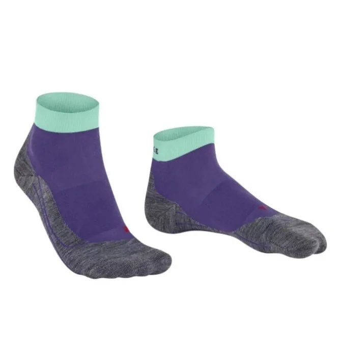 Falke Socken & Strümpfe | Laufsocken>RU4 Endurance Short Running Sock Violett