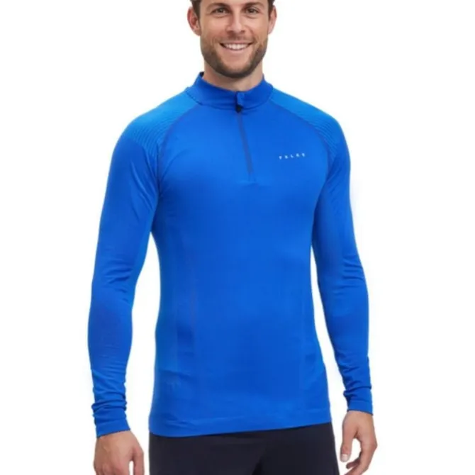 Falke Laufshirts>RU Long Sleeve Tee Warm Blau