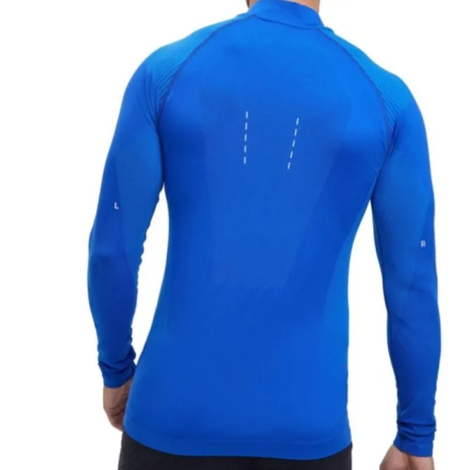 Falke Laufshirts>RU Long Sleeve Tee Warm Blau