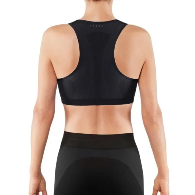 Falke Sport-bhs | Laufunterwüsche>Women's Madison Low Support Sports Bra Schwarz