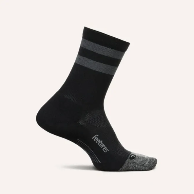 Feetures Socken & Strümpfe | Laufsocken>Elite Light Cushion Mini Crew Schwarz