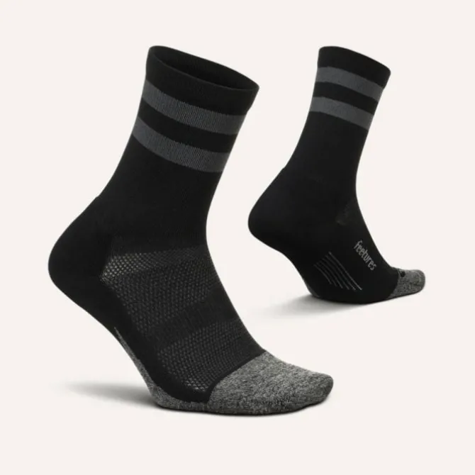 Feetures Socken & Strümpfe | Laufsocken>Elite Light Cushion Mini Crew Schwarz