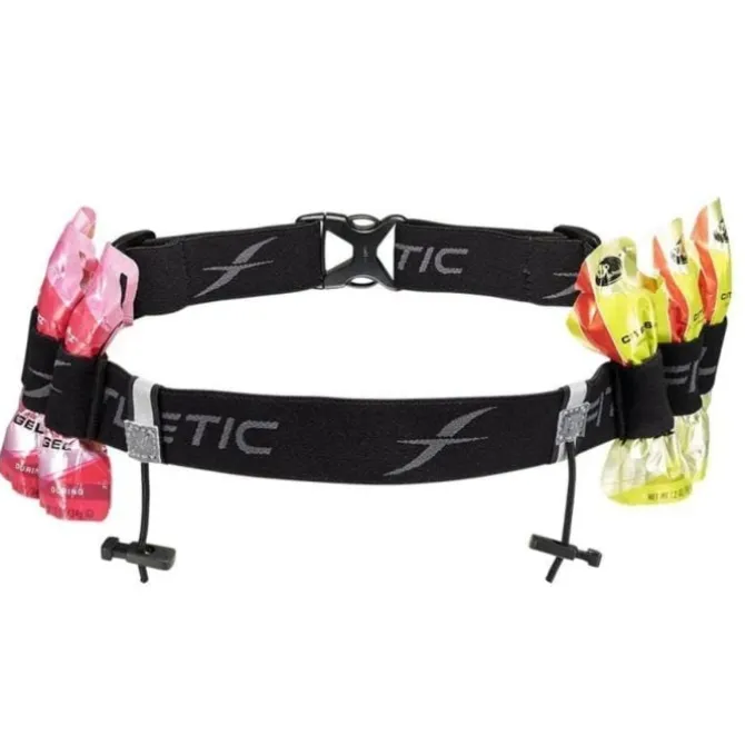 Fitletic Laufgürtel & Handyhalterungen>Race Number Belt w/Gels Schwarz