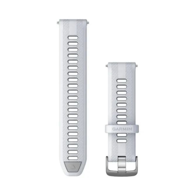 Garmin Uhrenarmbänder>Quick Release 22 mm Forerunner 965 Strap (Silicone) Grau