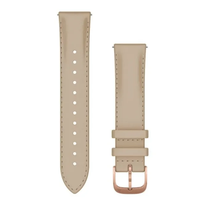 Garmin Uhrenarmbänder>Quick Release 20 mm Strap (Leather)